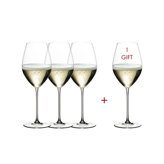 Picture of Riedel Veritas Champagne Wine Glass - Set of 4