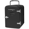 Picture of Nostalgia Retro Personal Warming & Cooling Mini-Fridge - Black