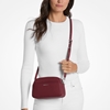 Picture of Michael Kors Jet Set Small Leather Crossbody Bag - Oxblood