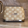 Picture of MacKenzie-Childs Mocha Check 2-Slice Toaster
