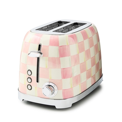 Picture of MacKenzie-Childs Rosy Check 2-Slice Toaster