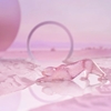 Picture of Lalique Zeila Panther Large Sculpture - Pink Luster Crystal