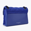 Picture of Kurt Geiger Leather Mini Kensington - Blue Suede/Leather