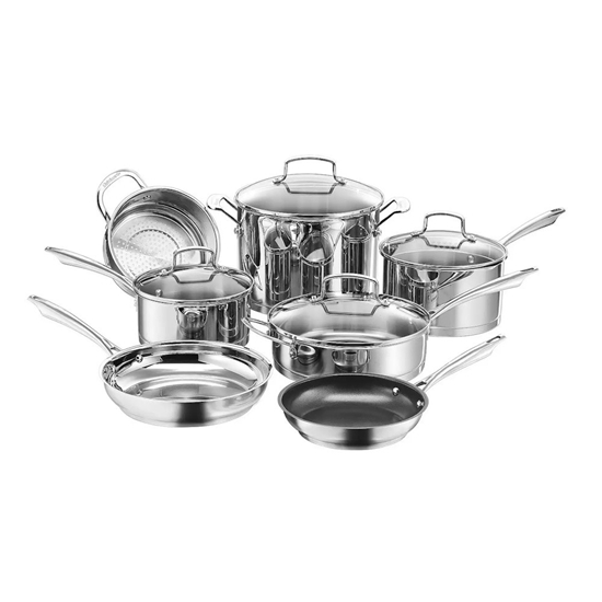 Picture of Cuisinart Professional Series 11PC Stainless Steel Cookware