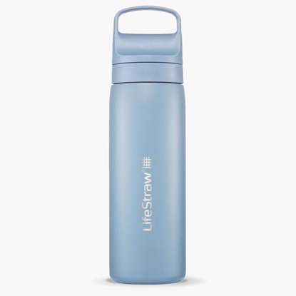 Picture of LifeStraw Go Stainless Steel 18oz. Water Filter Bottle