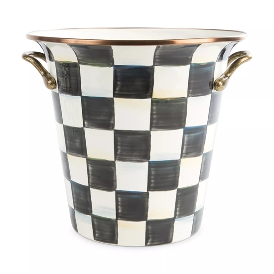 Picture of MacKenzie-Childs Courtly Check Wine Cooler