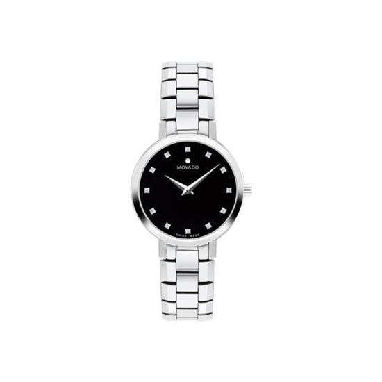 Picture of Movado® Women's Faceto Stainless Steel Bracelet Watch