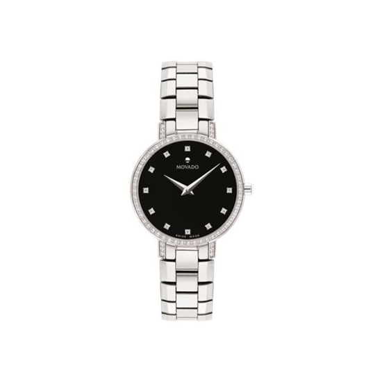 Picture of Movado® Women's Faceto Bracelet Watch with Diamonds