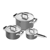 Picture of Zwilling Pure 6-Piece Stainless Steel Pot Set