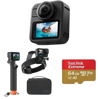 Picture of GoPro® MAX2 + GoPro Adventure Kit 3.0 + GoPro 64GB microSD Memory Card