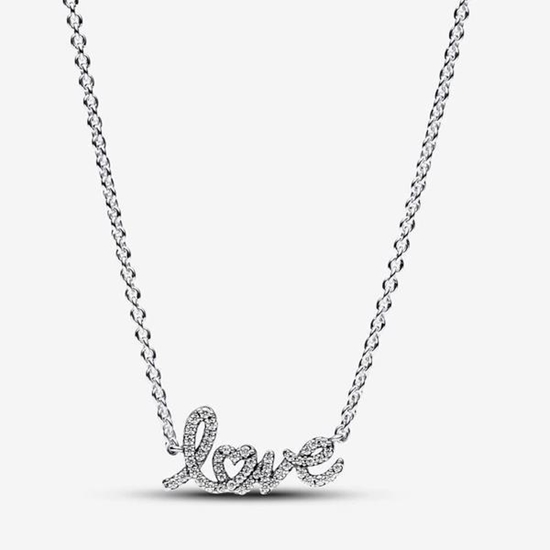 Picture of Pandora® Handwritten Love Collier Necklace