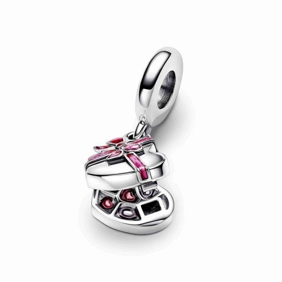Picture of Pandora® Openable Heart Chocolate Gift Box Charm