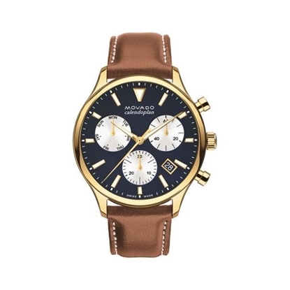 Picture of Movado® Men's Heritage Calendoplan Chronograph Watch