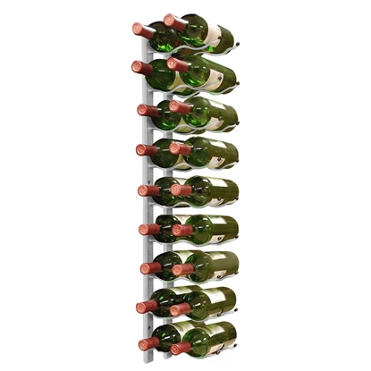 Picture of Vinotemp Epicureanist 18-Bottle Metal Wine Rack - Stainless