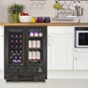 Picture of Vinotemp 24-Bottle/58-Can Wine/Beverage Dual-Zone Cooler - Blk