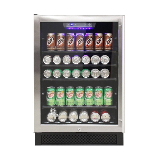 Picture of Vinotemp Commercial Grade 46-Bottle Beverage Cooler Glass Door