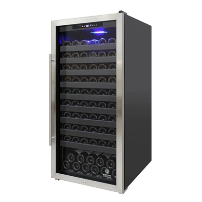 Picture of Vinotemp Commercial Grade 114-Bottle Wine Cooler w/ Glass Door