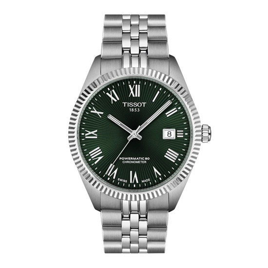 Picture of Tissot Ballade 39mm Powermatic 80 COSC Watch with Green Dial