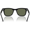 Picture of Ray-Ban RB4420 Sunglasses- Black Frame/Dark Green Polarized