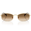 Picture of Ray-Ban RB3832 Sunglasses - Arista Gold/Brown/Clear Gradient