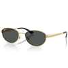 Picture of Ray-Ban RB3774D Sunglasses - Arista Gold Frame/Dark Grey Lens