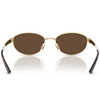 Picture of Ray-Ban RB3774D Sunglasses - Arista Gold Frame/Dark Brown Lens