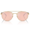 Picture of Ray-Ban Chromance Liteforce Polarized-Gold w/ Orng/Pink Mirror
