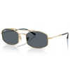 Picture of Ray-Ban RB3719 Sunglasses - Arista Gold Frame/Blue Lens