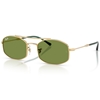 Picture of Ray-Ban RB3719 Sunglasses - Arista Gold Frame/Green Lens