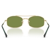 Picture of Ray-Ban RB3719 Sunglasses - Arista Gold Frame/Green Lens