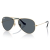 Picture of Ray-Ban Aviator Large Metal Sunglass- Arista Gold/Blue Lens