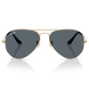 Picture of Ray-Ban Aviator Large Metal Sunglass- Arista Gold/Blue Lens