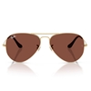 Picture of Ray-Ban Aviator Large Metal Sunglasses - Arista Gold/Red Lens
