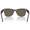 Picture of Ray-Ban Wayfarer Street Neat - Black Havana/Polarized Green