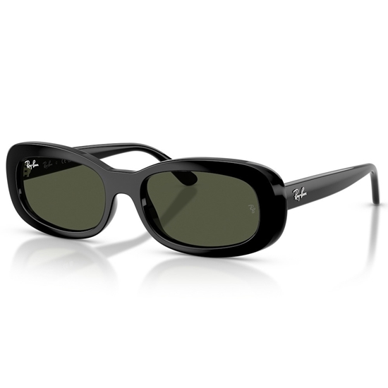 Picture of Ray-Ban RB2221 Sunglasses - Polished Black Frame/Green Lens