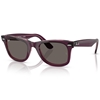 Picture of Ray-Ban Original Wayfarers- Violet Transparent Pink/Dark Grey