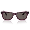 Picture of Ray-Ban Original Wayfarers- Violet Transparent Pink/Dark Grey