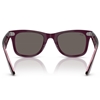 Picture of Ray-Ban Original Wayfarers- Violet Transparent Pink/Dark Grey