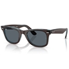 Picture of Ray-Ban Original Wayfarers- Brwn on Transparent Blue/Blue Lens
