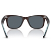 Picture of Ray-Ban Original Wayfarers- Brwn on Transparent Blue/Blue Lens