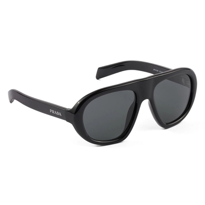 Picture of Prada Boyfriend Pilot Black Sunglasses with Grey Gradient Lens