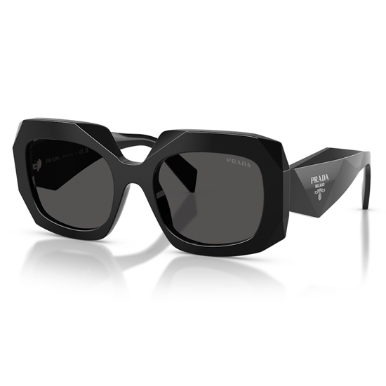 Picture of Prada Black Frame Sunglasses with Dark Grey Lens