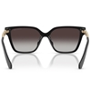 Picture of Michael Kors Piedmont Sunglasses - Black/Light Grey Gradient
