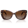 Picture of Michael Kors Atlanta Polarized Sun- Luggage Tort/Brwn Gradient