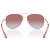 Picture of Michael Kors Perledo Sunglass - Rose Gold/Pink Gradient Mirror