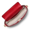 Picture of Michael Kors Bryant Smll Metallic Signature Pouchette- Crimson