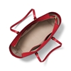 Picture of Michael Kors Quinn Large Pebbled Leather Tote Bag - Crimson