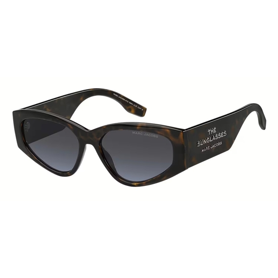 Picture of Marc Jacobs Cat Eye Havana Frame Sunglass with Grey Azure Lens