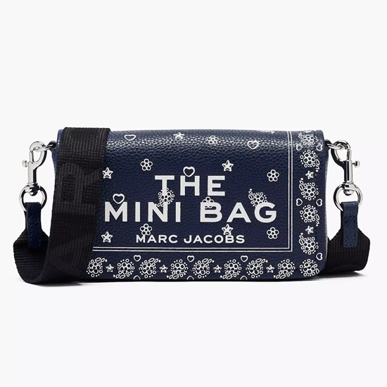 Picture of Marc Jacobs The Mini Bag - Bandana Navy Multi