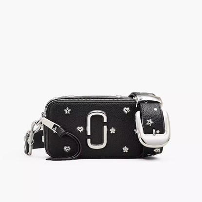 Picture of Marc Jacobs The Mini Icon Stud Snapshot - Black Multi